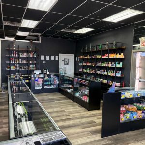 How to Choose the Right Smoke Shop in Las Vegas: 10 Things to Look For Clean and organized interior of Ape Vape in Las Vegas.