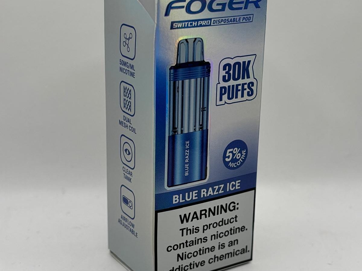 Foger Switch Pro – Blue Razz Ice