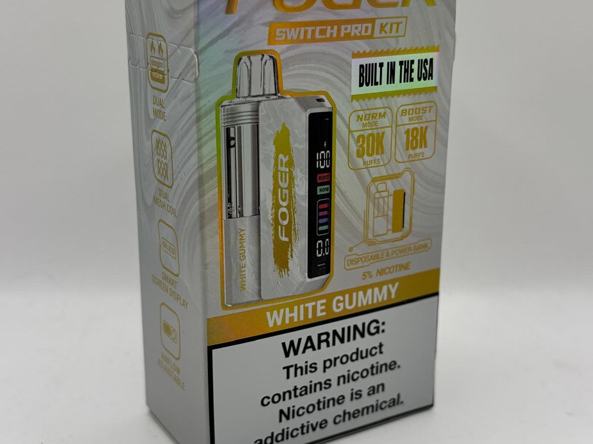 Foger Switch Pro Kit – White Gummy