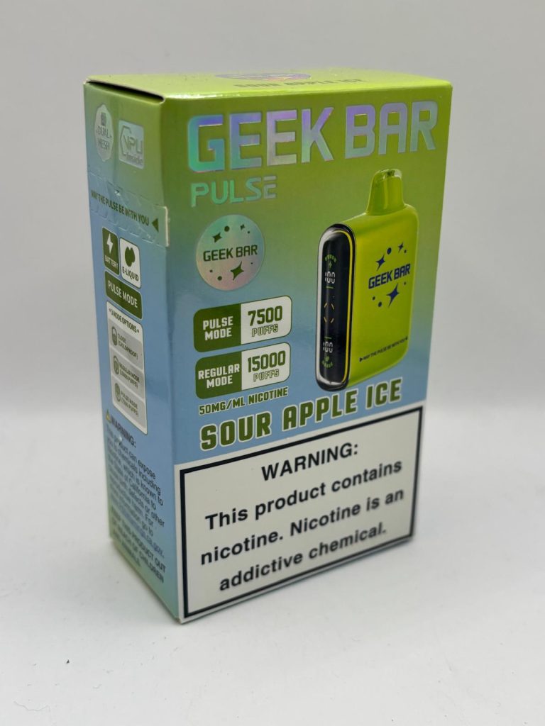 Geek Bar Pulse – Sour Apple Ice